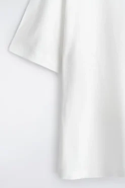 RELAXED COTTON-LINEN T-SHIRT