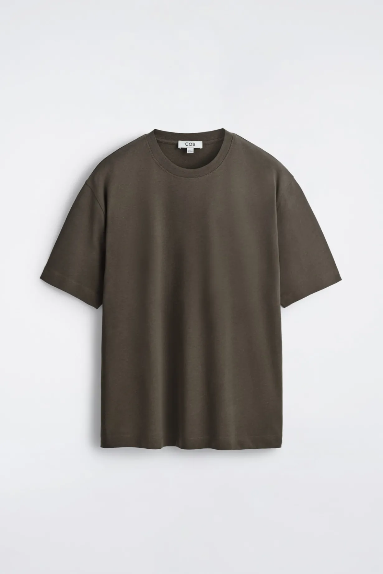 RELAXED COTTON-LINEN T-SHIRT