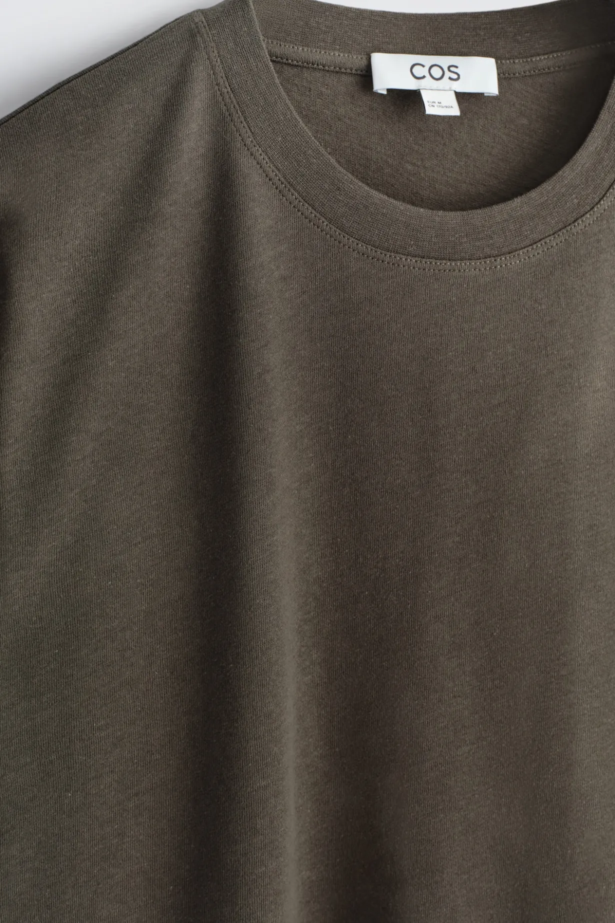 RELAXED COTTON-LINEN T-SHIRT