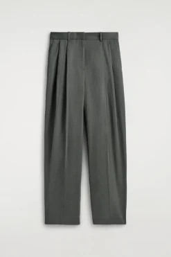 RELAXED FLUID WIDE-LEG PANTS