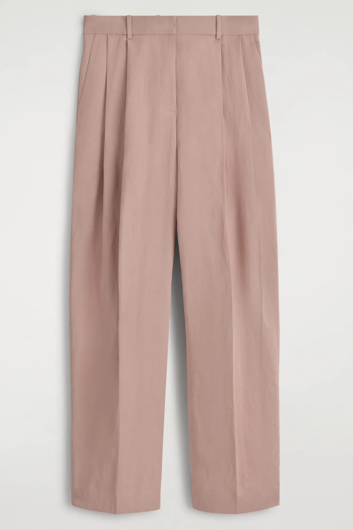 RELAXED FLUID WIDE-LEG PANTS