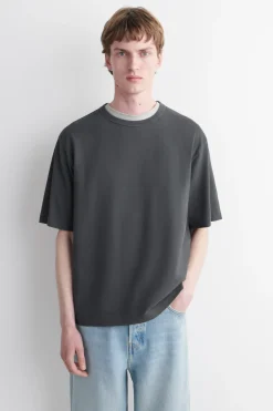 RELAXED HEAVYWEIGHT WASHED-COTTON T-SHIRT