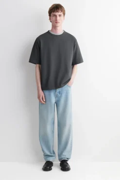 RELAXED HEAVYWEIGHT WASHED-COTTON T-SHIRT