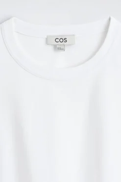 RELAXED JERSEY INTERLOCK LONG-SLEEVED T-SHIRT