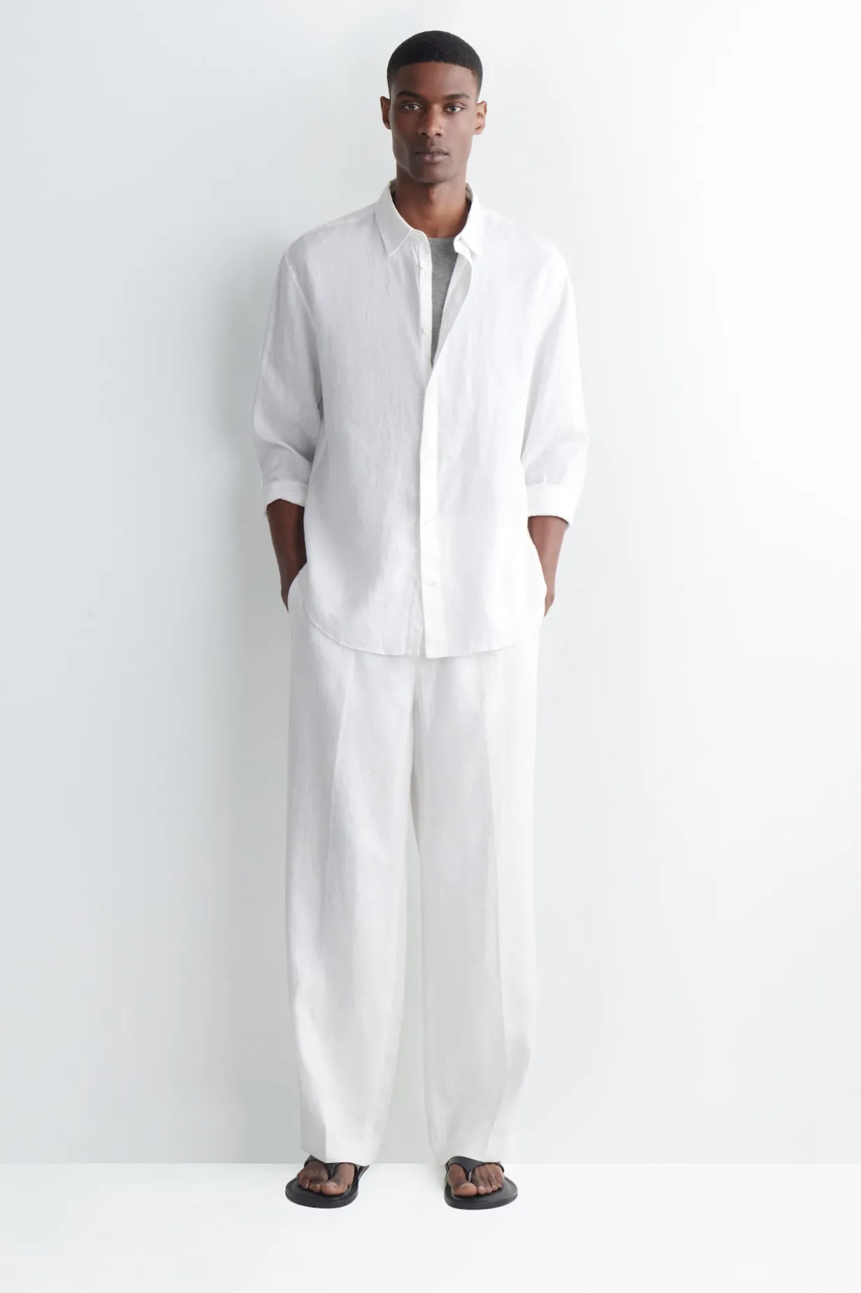RELAXED LINEN SHIRT