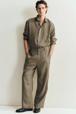 RELAXED LINEN SHIRT
