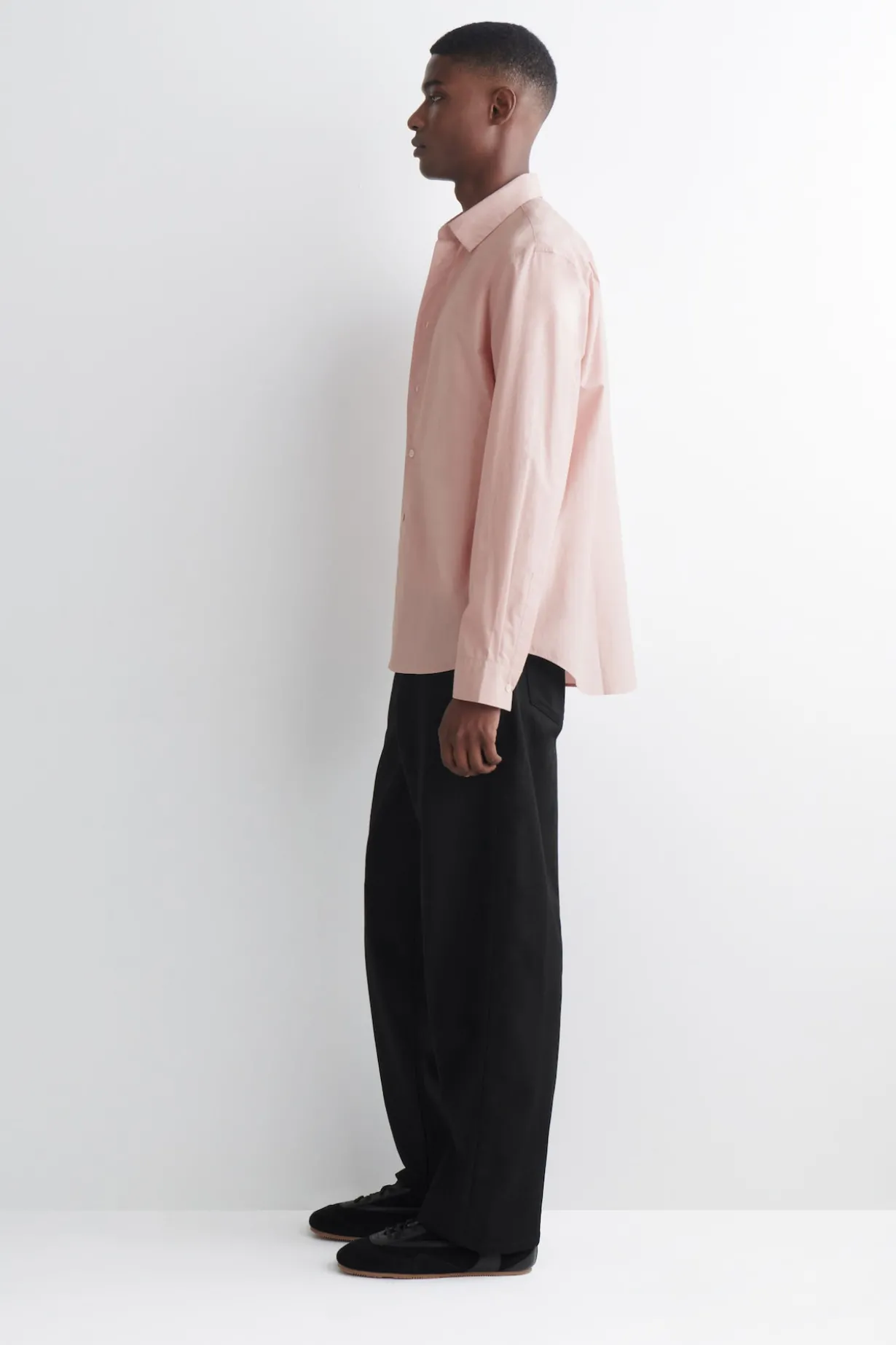 RELAXED PIMA COTTON POPLIN SHIRT