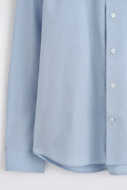 RELAXED PIMA COTTON POPLIN SHIRT