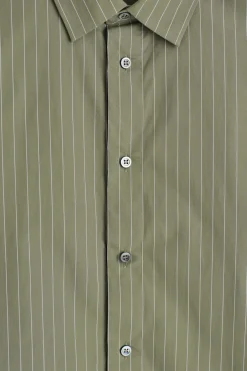 RELAXED PIMA COTTON POPLIN SHIRT