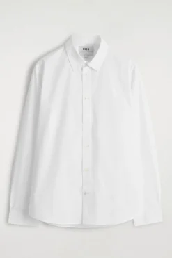 RELAXED PIMA COTTON POPLIN SHIRT