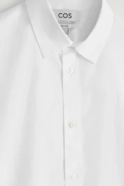RELAXED PIMA COTTON POPLIN SHIRT