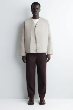 REVERSIBLE QUILTED JACKET
