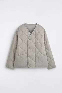 REVERSIBLE QUILTED JACKET