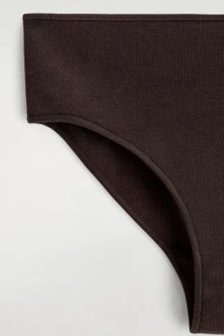 RIBBED SILK MICRO SHORTS