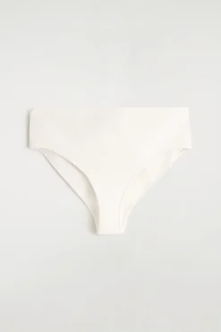 RIBBED SILK MICRO SHORTS