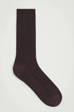 RIBBED SOCKS