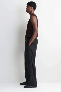 RIBBED-KNIT COTTON TANK TOP