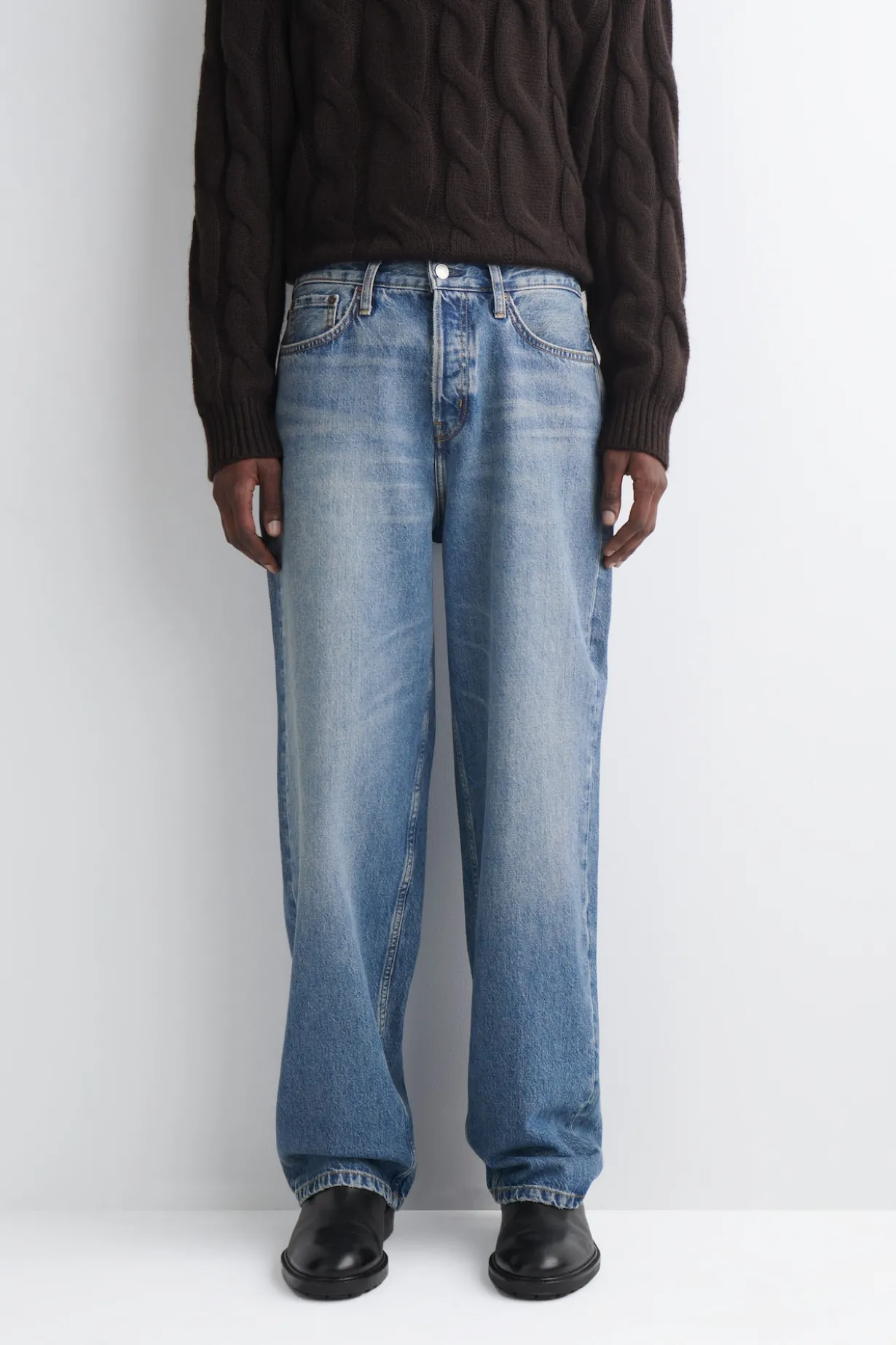 RIDER RELAXED-FIT STRAIGHT-LEG JEANS