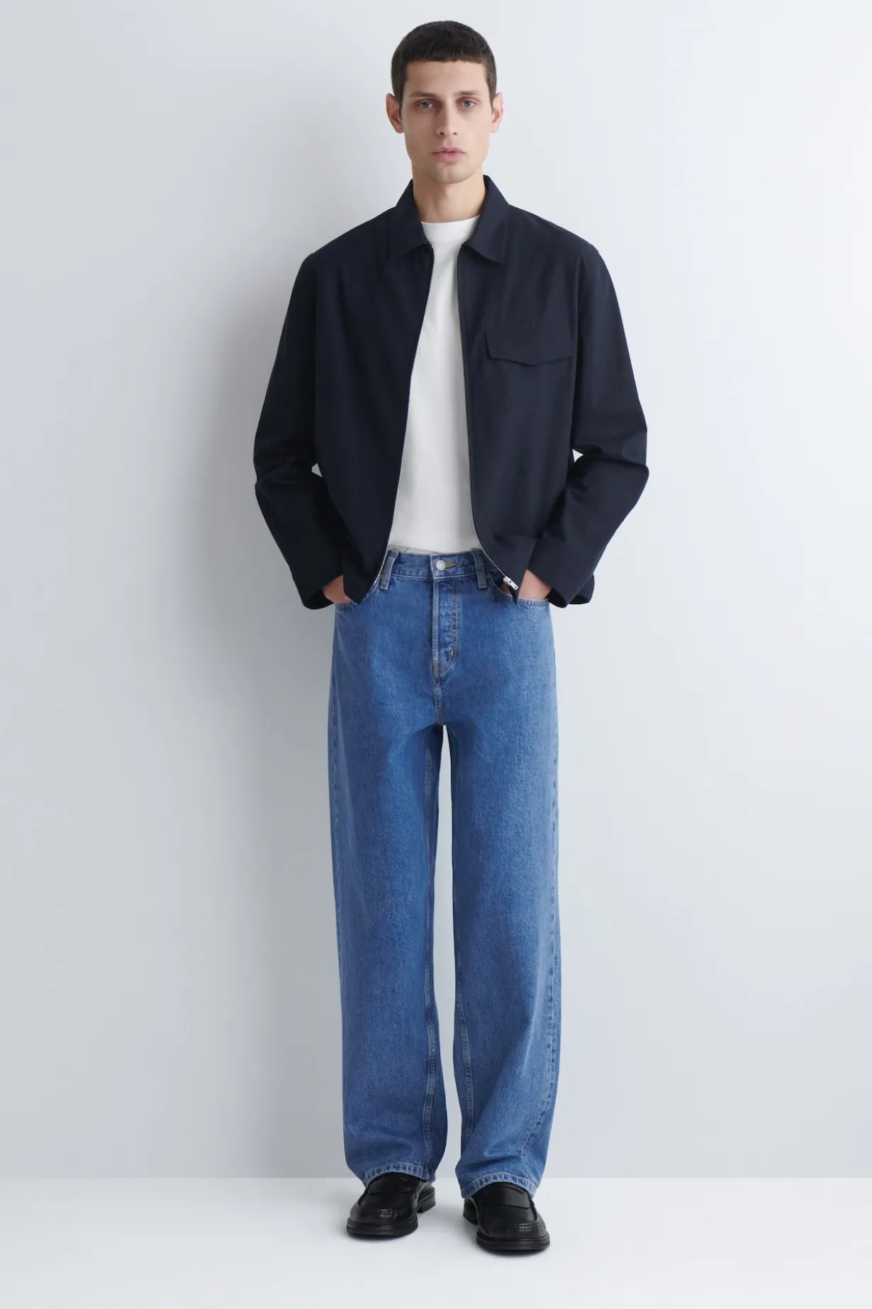 RIDER RELAXED-FIT STRAIGHT-LEG JEANS