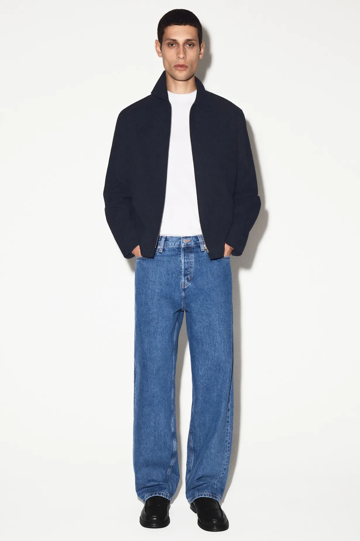 RIDER RELAXED-FIT STRAIGHT-LEG JEANS