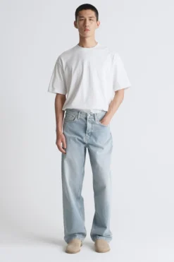 RIDER RELAXED-FIT STRAIGHT-LEG JEANS