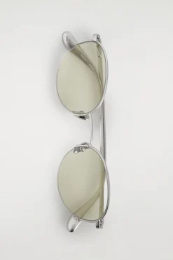 ROUND WIRE-FRAME SUNGLASSES