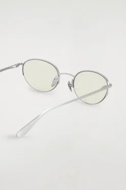 ROUND WIRE-FRAME SUNGLASSES