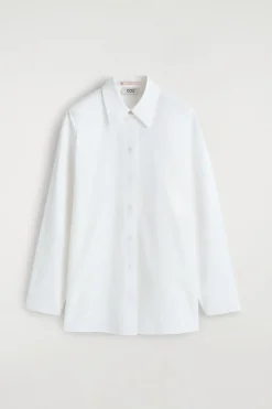 ROUNDED COTTON-SILK SHIRT