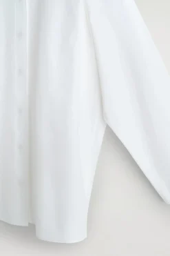 ROUNDED COTTON-SILK SHIRT