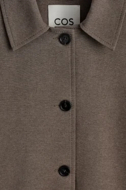 ROUNDED JERSEY JACKET