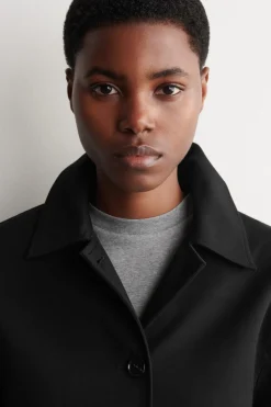 ROUNDED JERSEY JACKET