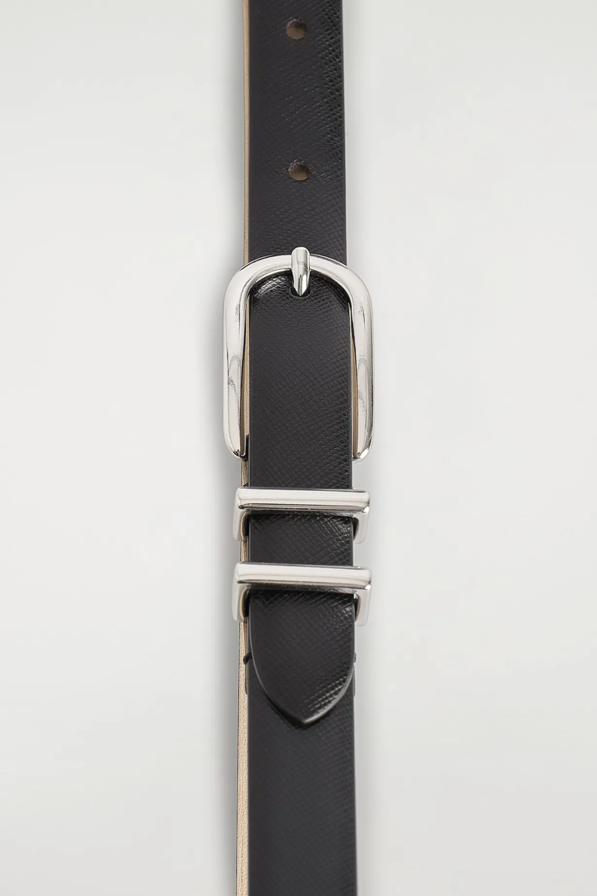 SAFFIANO LEATHER BELT