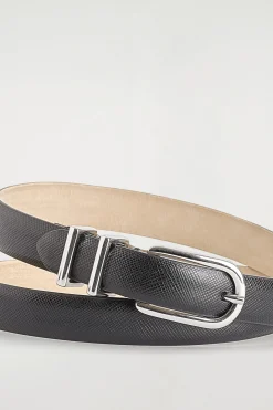 SAFFIANO LEATHER BELT