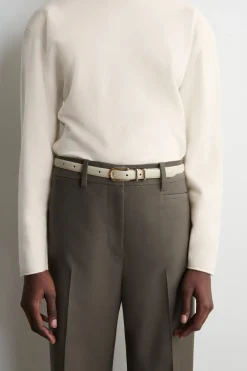 SAFFIANO LEATHER BELT