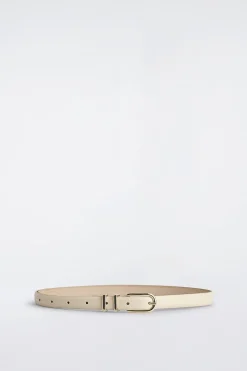 SAFFIANO LEATHER BELT