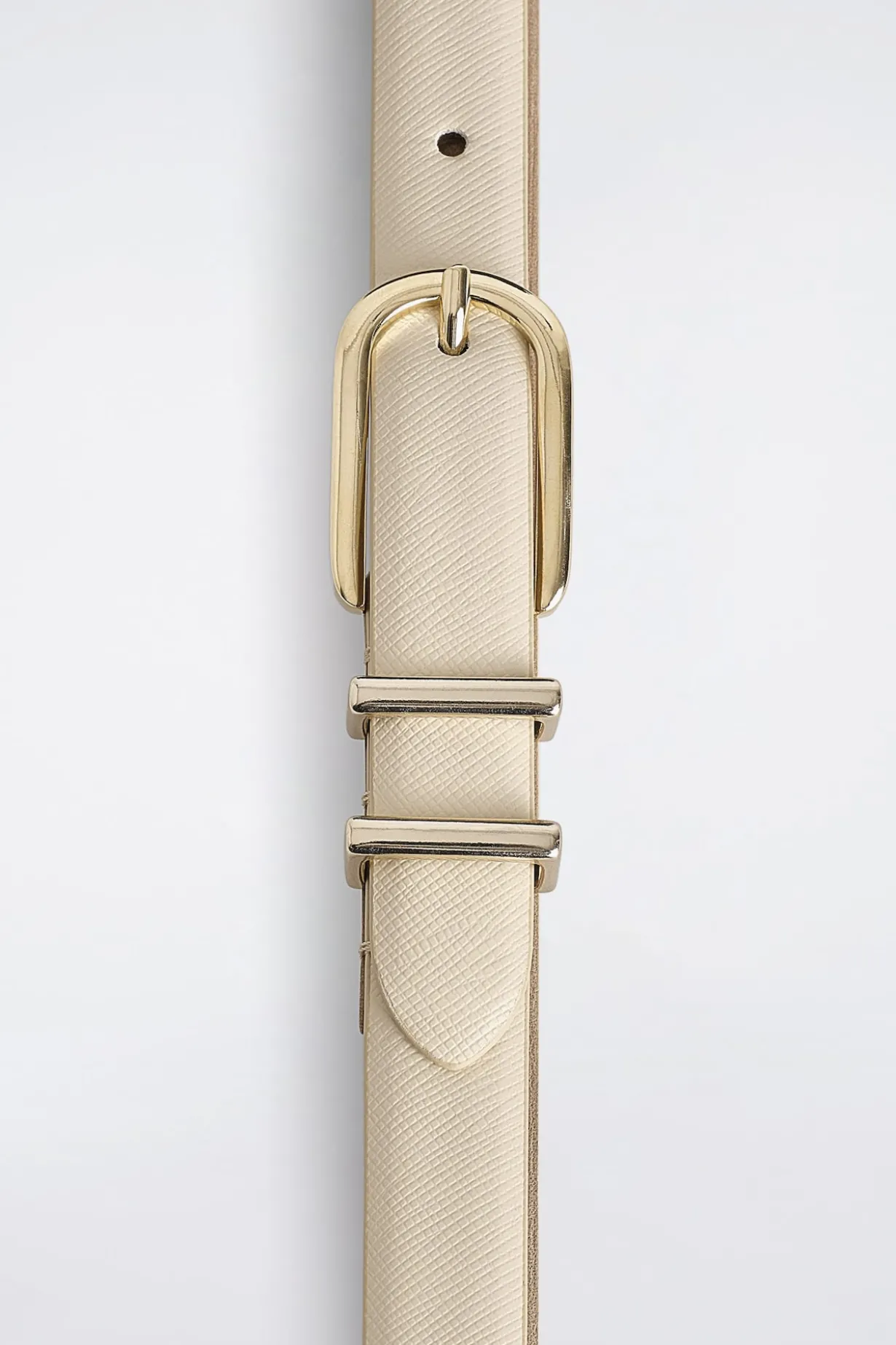 SAFFIANO LEATHER BELT