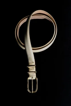 SAFFIANO LEATHER BELT