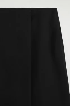 SATIN WRAP SKIRT