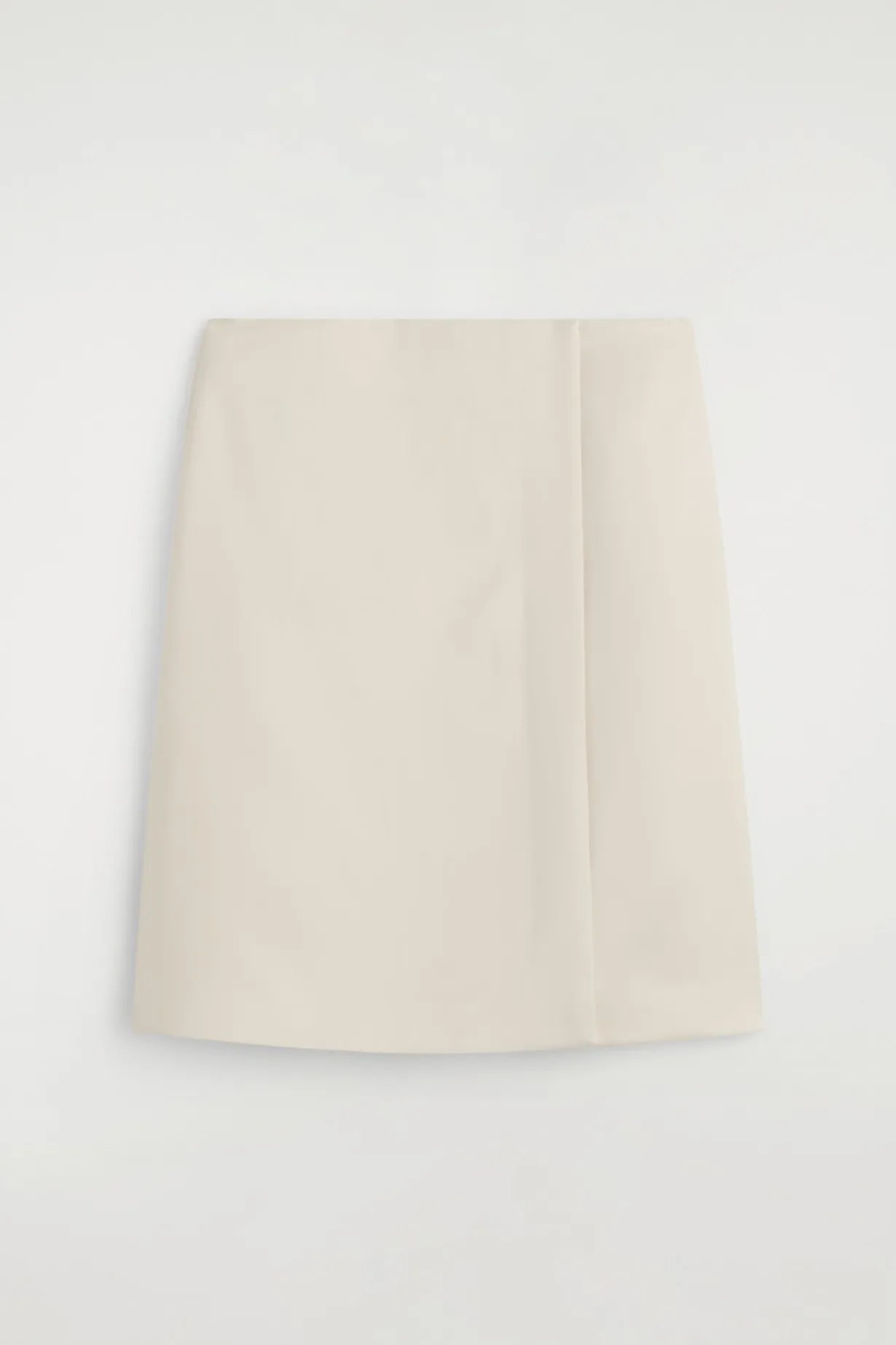 SATIN WRAP SKIRT