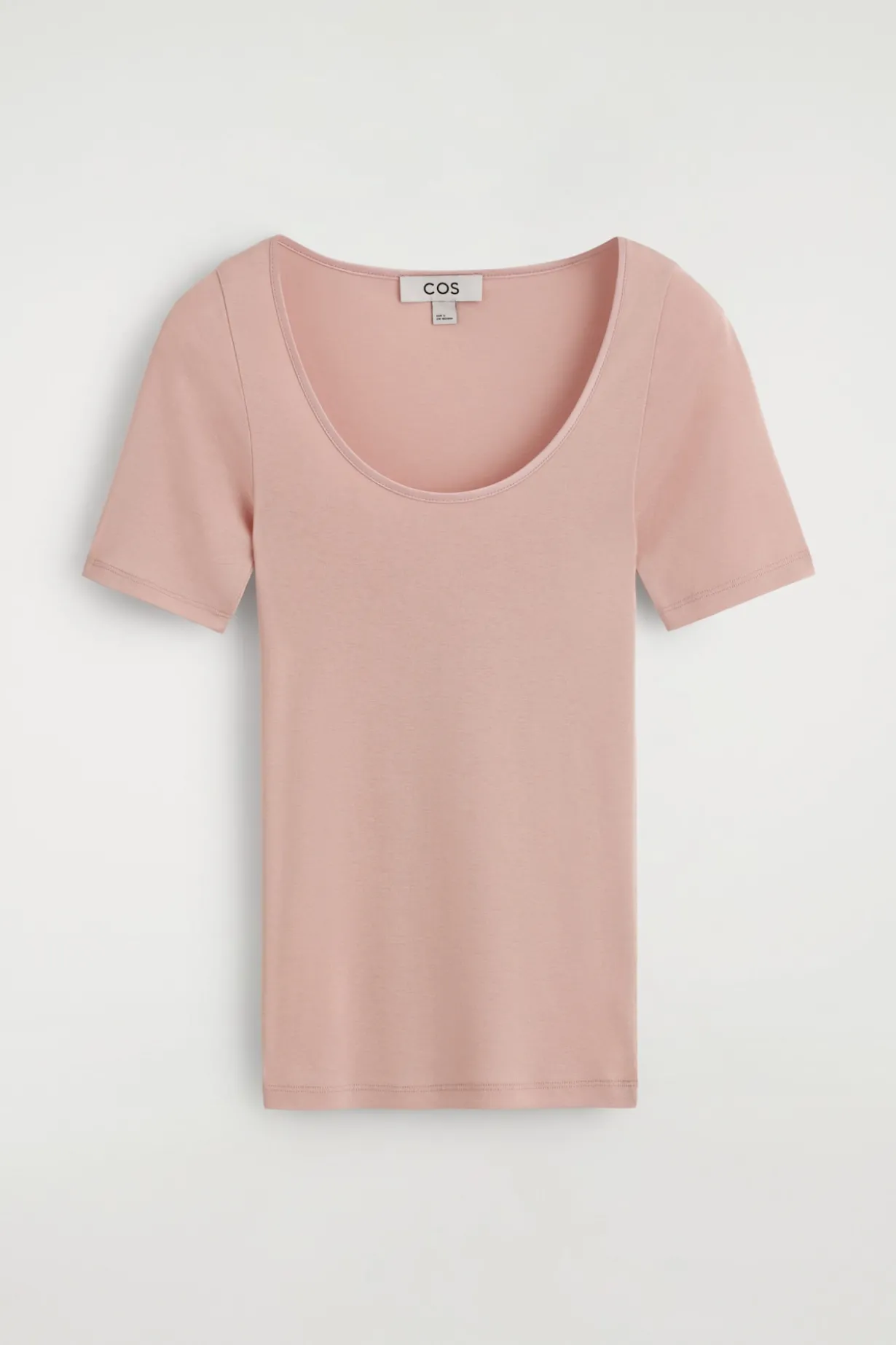 SATIN-TRIMMED COTTON-JERSEY T-SHIRT