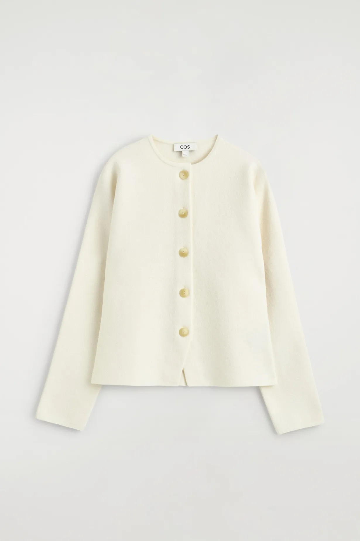 SCULPTURAL COTTON CARDIGAN