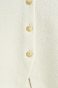 SCULPTURAL COTTON CARDIGAN