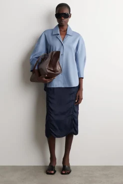 SCULPTURAL COTTON SHIRT