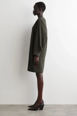 SCULPTURAL MINI DRESS