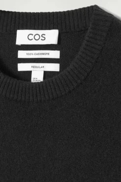 SEAMLESS CASHMERE CREW-NECK SWEATER