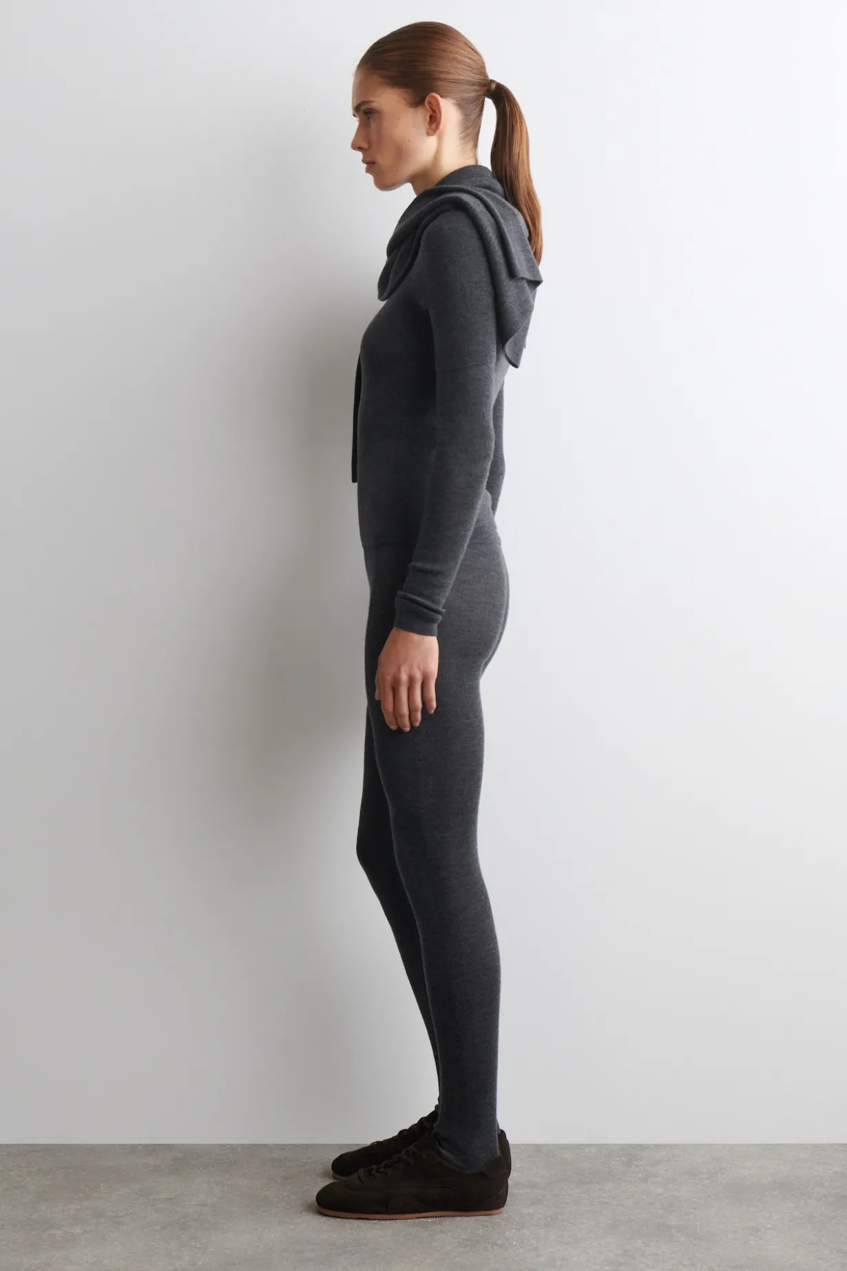 SEAMLESS MERINO WOOL LEGGINGS