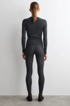 SEAMLESS MERINO WOOL LEGGINGS