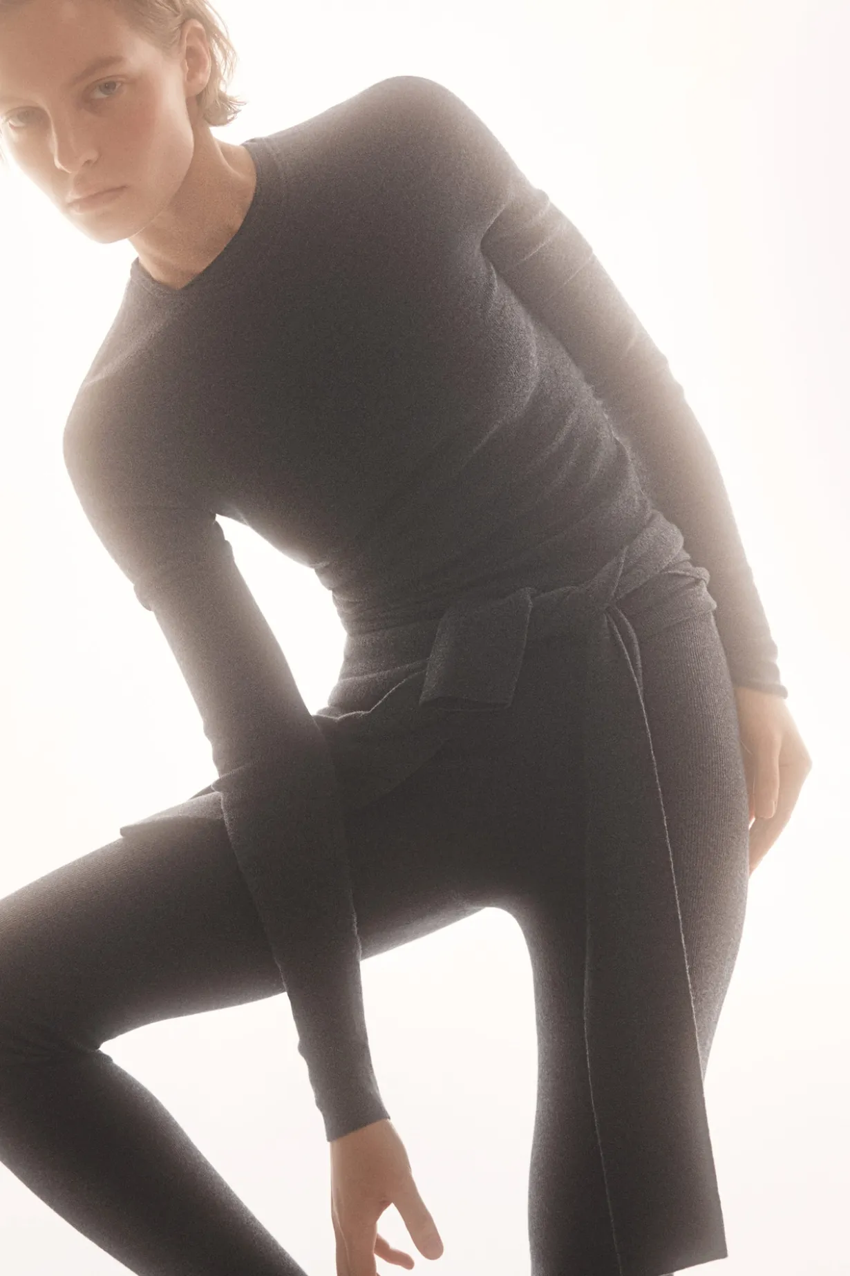 SEAMLESS MERINO WOOL LEGGINGS