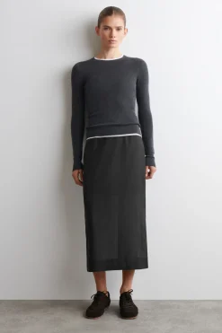 SEAMLESS MERINO WOOL LONG-SLEEVED TOP