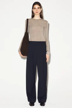 SEAMLESS MERINO WOOL LONG-SLEEVED TOP